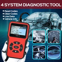 Car OBD2 Scanner Diagnostic Tool Code Reader, Car Voltage Tester Engine Fault Code Scanner, Charging Tester Diagnostic Tool R100 - Image 5