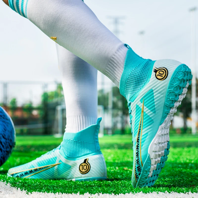 Scarpe da calcio da uomo Society TF/FG Erba Antiscivolo Scarpe da allenamento per esterni Scarpe da calcetto Calzature sportive per bambini_voghion.com