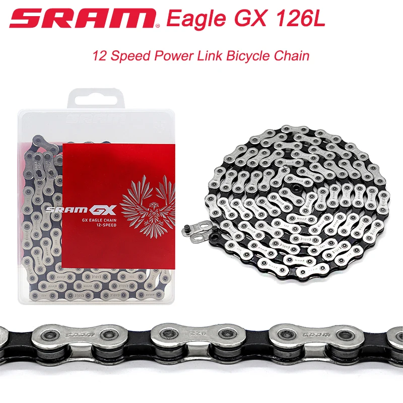 Sram GX Eagle 12s Bicycle Chain for Road Mountain Bike 126L Power Link GX  12V Speed Current Ultralight Bike Chains - AliExpress