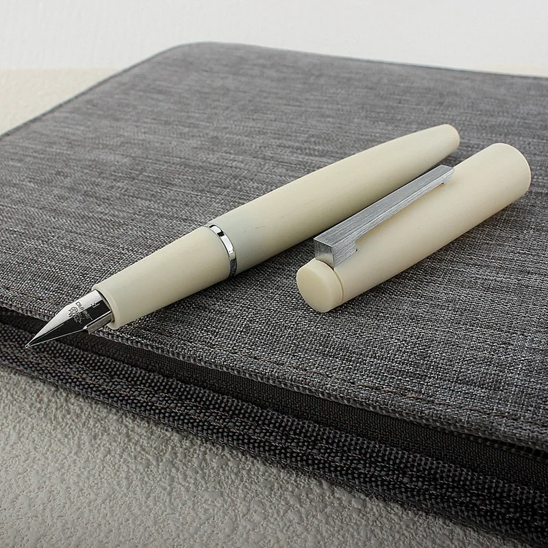 JINHAO 80 아이보리 화이트 만년필, EF F 0.3mm 펜촉, 쓰기 펜, 사무실 학용품 문구 잉크 펜, 신제품