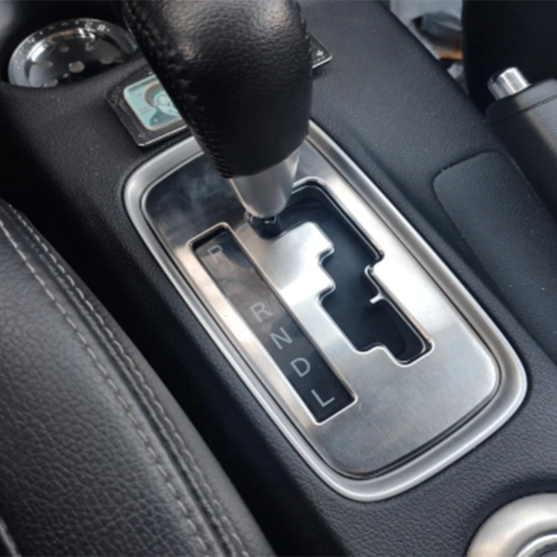 

Мой хороший автомобиль для Mitsubishi Outlander 2012-2016, декоративная рамка из нержавеющей стали для интерьера автомобиля, отделка панели шестеренок