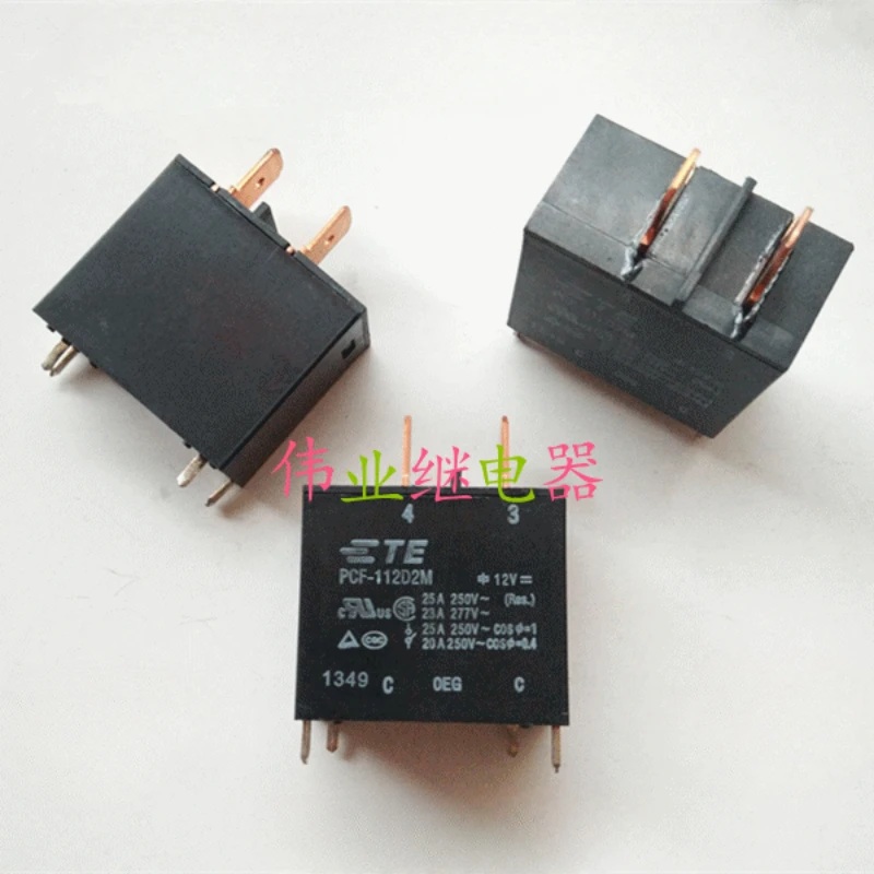 

（Brand-new）1pcs/lot 100% original genuine relay:PCF-112D2M 12V Air conditioning relay 25A 4pins