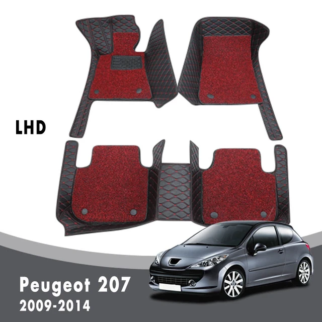 Tapis de protection pour tableau de bord de voiture Peugeot 207, accessoires  de voiture - AliExpress