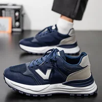Spring Summer New Casual Breathable Pure Vintage Low Top Student Running Shoes Sports Sneakers Dad Shoes Comfortable Polyurethan