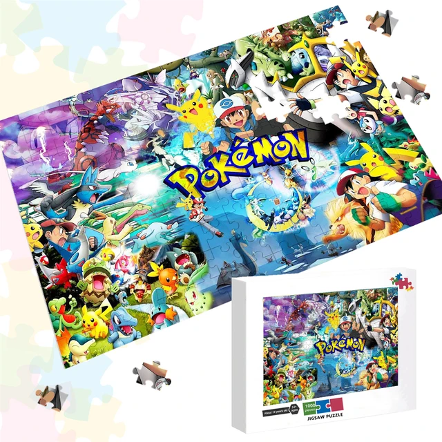 Puzzle - Ravensburger - Pokemon Challenge - 1000 Pièces - Puzzle