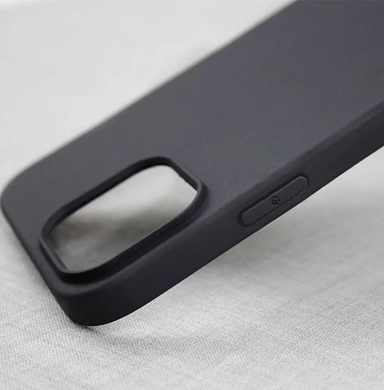 Matte Light Pink Soft Silicone TPU Phone Case