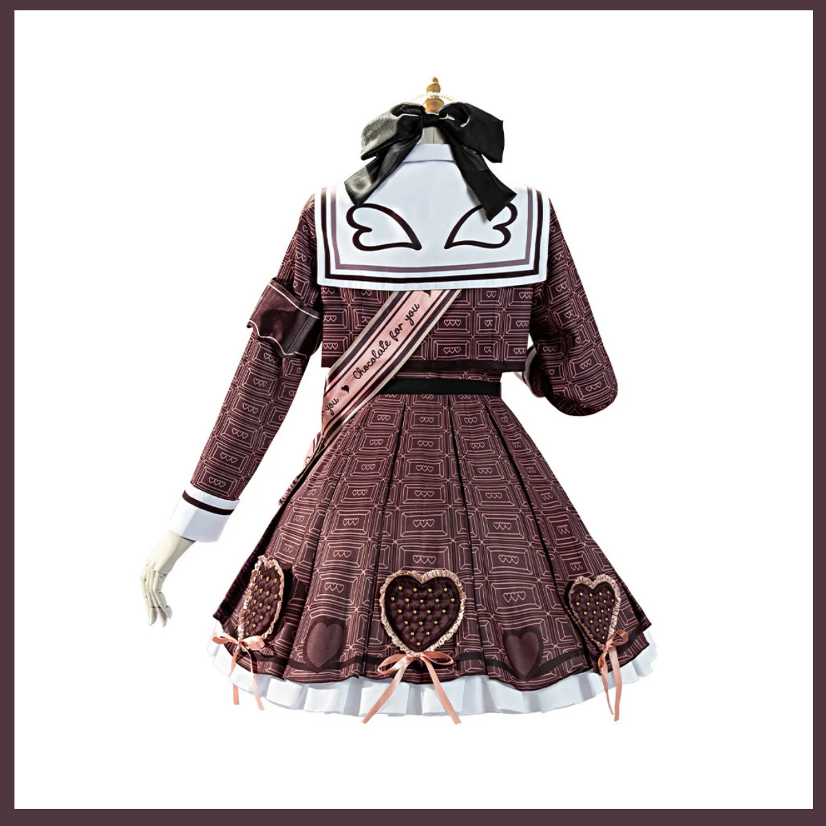 THE IDOLM@STER Himesaki Rinami School Uniform Cosplay Costume for Women