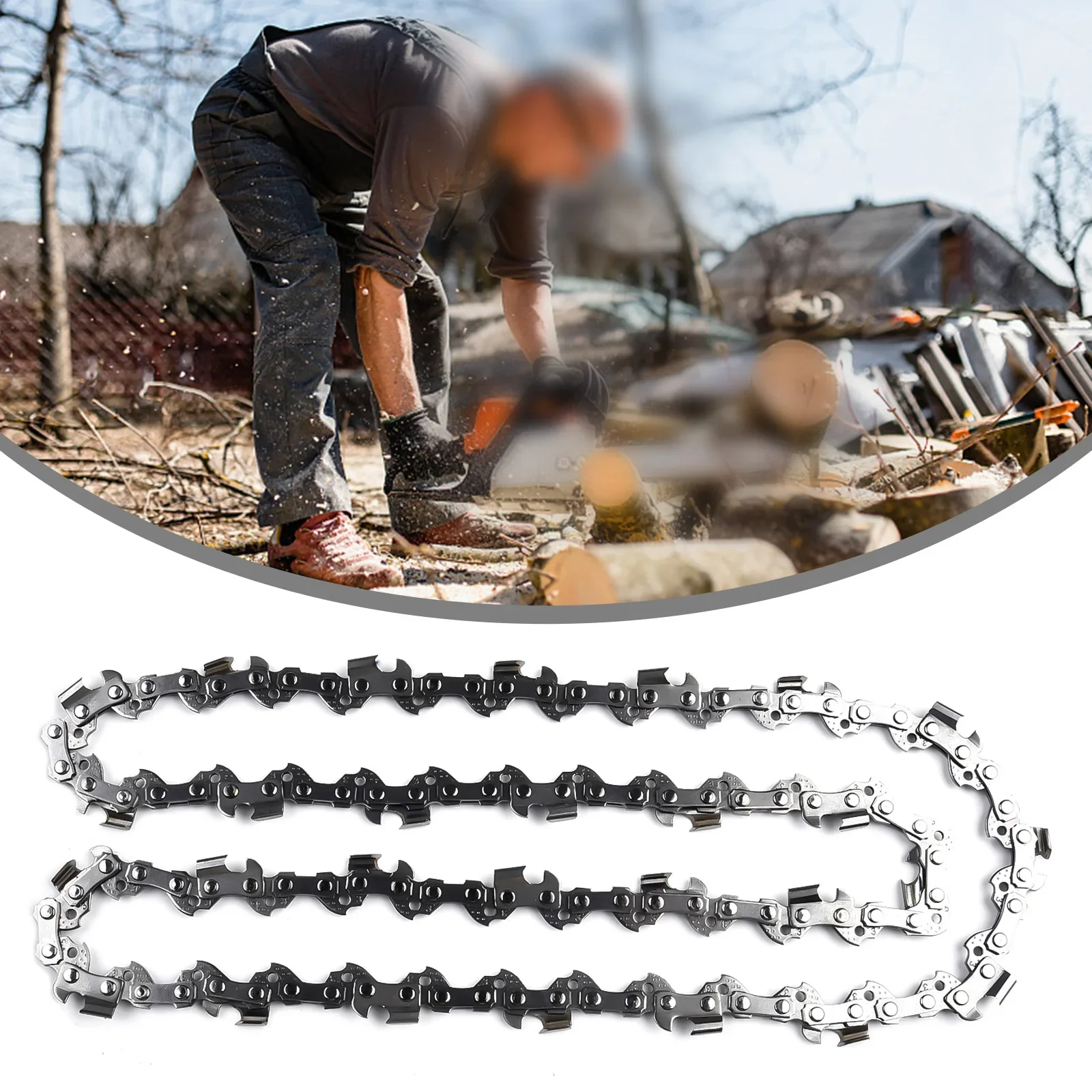 Chainsaw Saw Chain Blade 41cm 16 Inch For 56DL Metal 3/8"LP .050 Gauge Drive Link