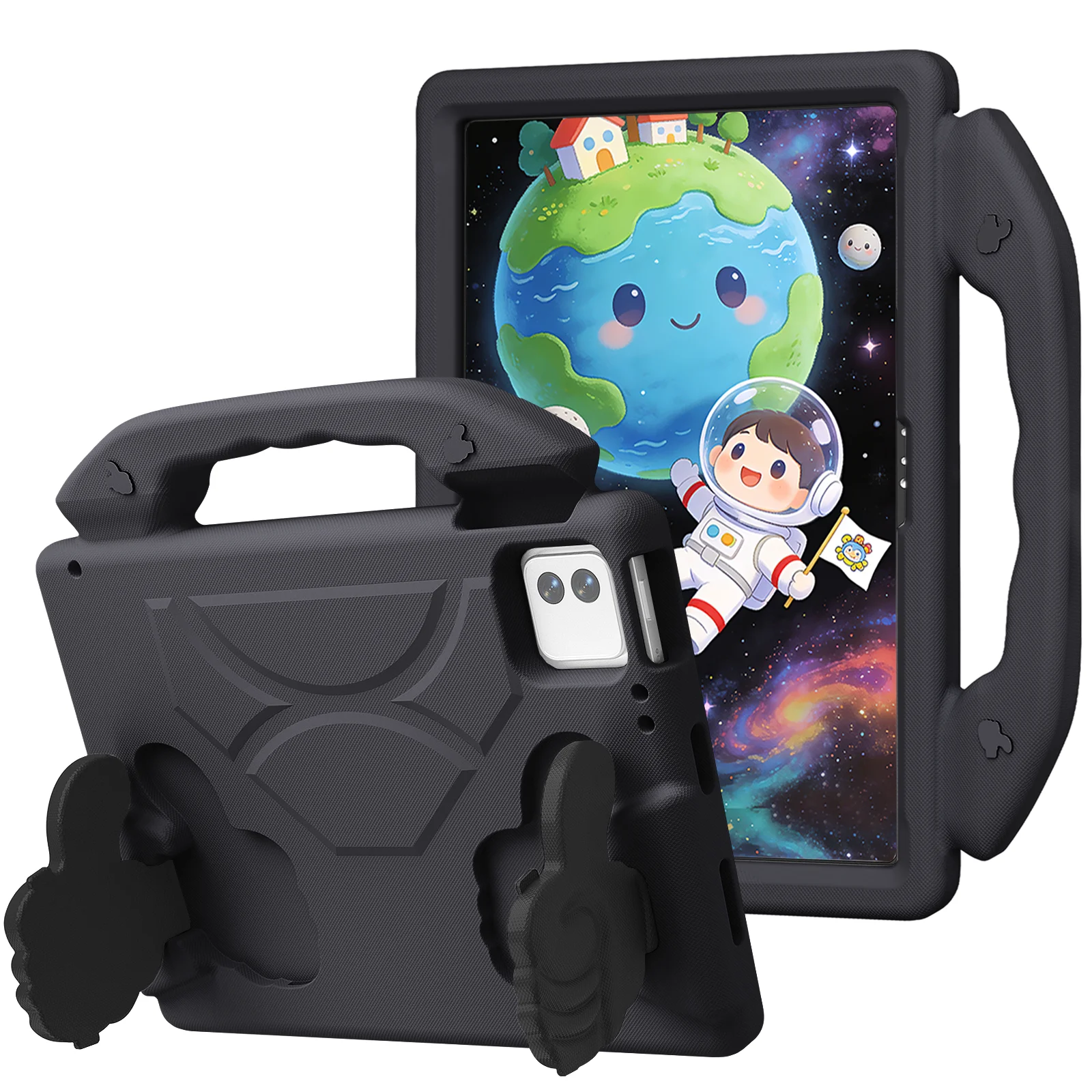 Children's Shockproof EVA Tablet Case with Handle and Stand - Lightweight and Durable