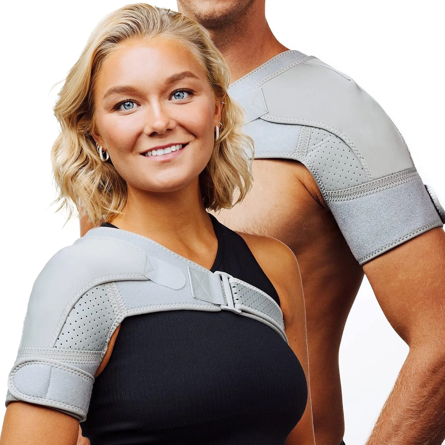 Shoulder Brace shoulder support for Men & Women Torn Rotator Cuff Tendonitis Dislocation Pain Neoprene Shoulder Compression Sleeve Wrap
