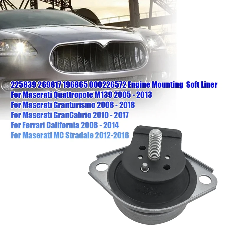 

Подшипник для поддержки двигателя 225839 для Maserati Quattroporte M139 269817196865-2005, 2007