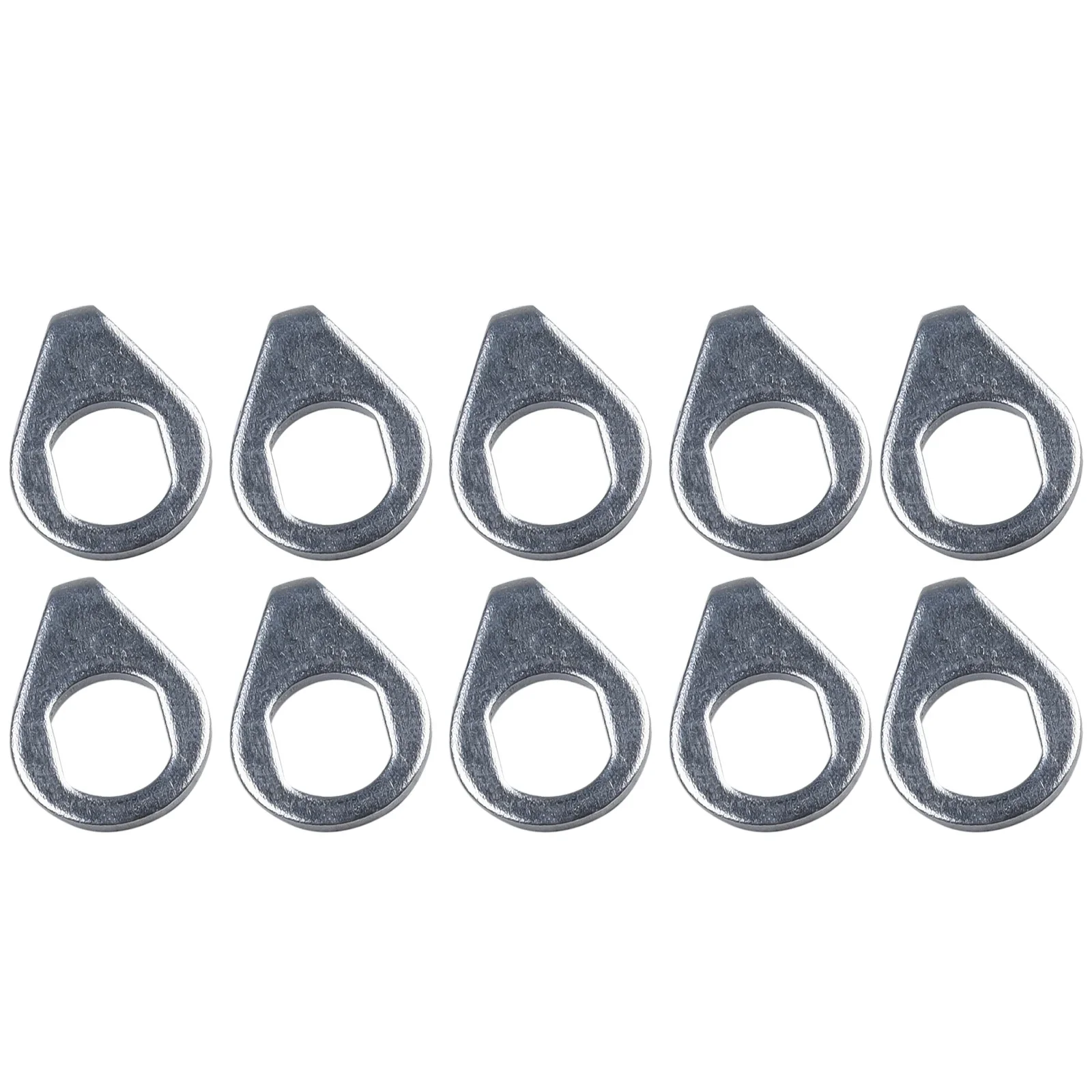 10 Stück M8 Fahrrad Radnabenhaken Unterlegscheiben - Sicherheitsscheiben Metall