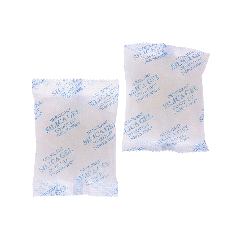 Description Picture 5 of item1Pack 50g Non-Toxic Silica Gel Sachet Desiccant Damp Kitchen Room Living Moisture Dehumidifier Accessories Absorber Bag