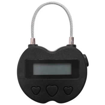 스마트 타임 잠금, LCD 디스플레이, USB 충전식, 임시 타이머, 여행용 전자 타이머