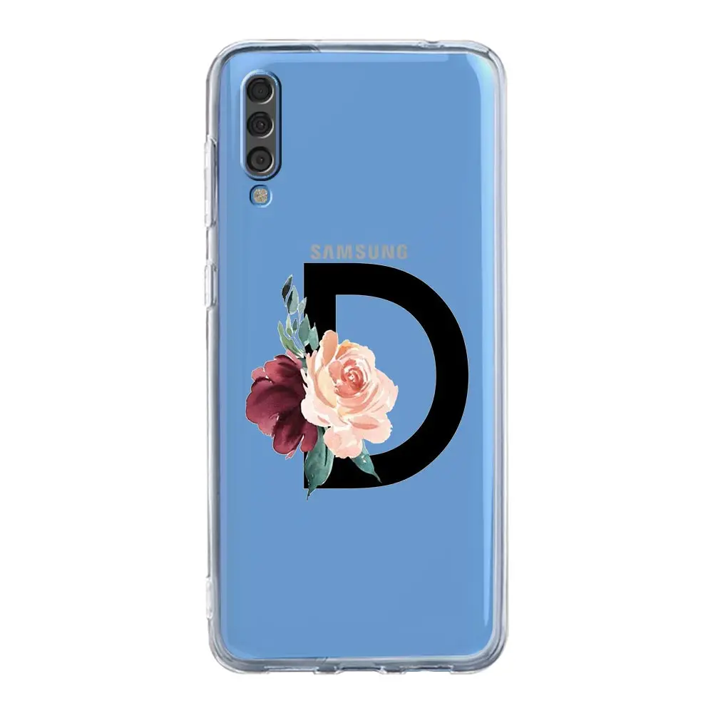 Floral Initials Phone Case Cover