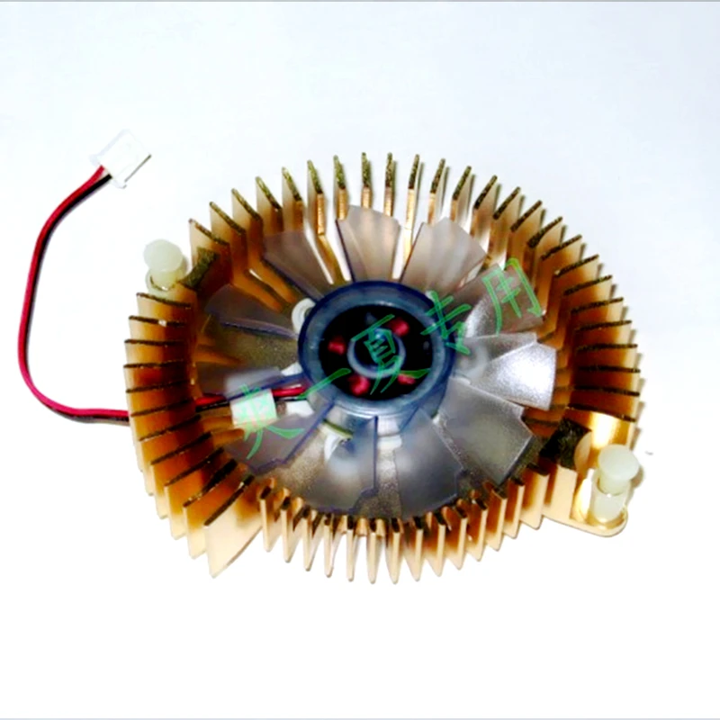 Подшипник для видеокарты, 12 В постоянного тока, 8600 А, технология GALAXY 9400GT 7300 6600LE, кулер с отверстием 80 мм, 2 контакта