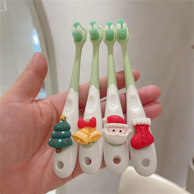 

Durable Children's Toothbrush No Odor Don't Hurt Your Teeth Soft Extremely Fine Clean Environmental Protection And Safety