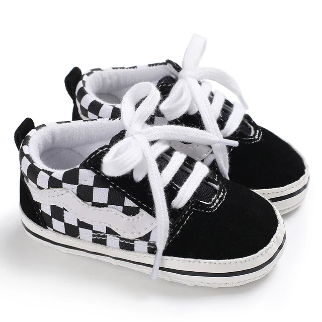 Newborn Baby Prewalker Girls Boys Casual Shoes Leather Non-Slip Soft-Sole Infant Toddler First Walkers 0-18M Baptism C-435 black