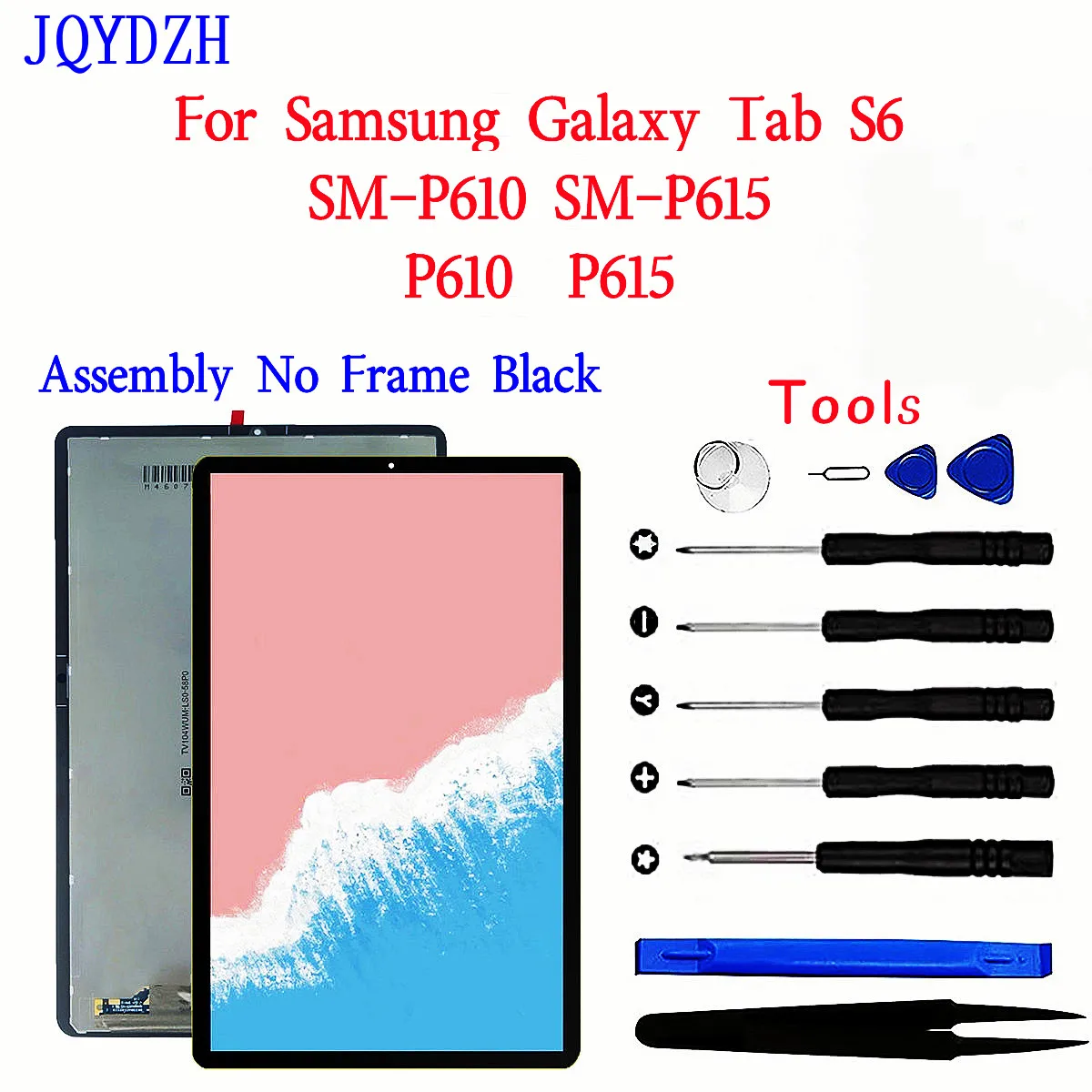 For Samsung Galaxy Tab S6 Lite LCD P610 P615 P615N Display Touch Screen