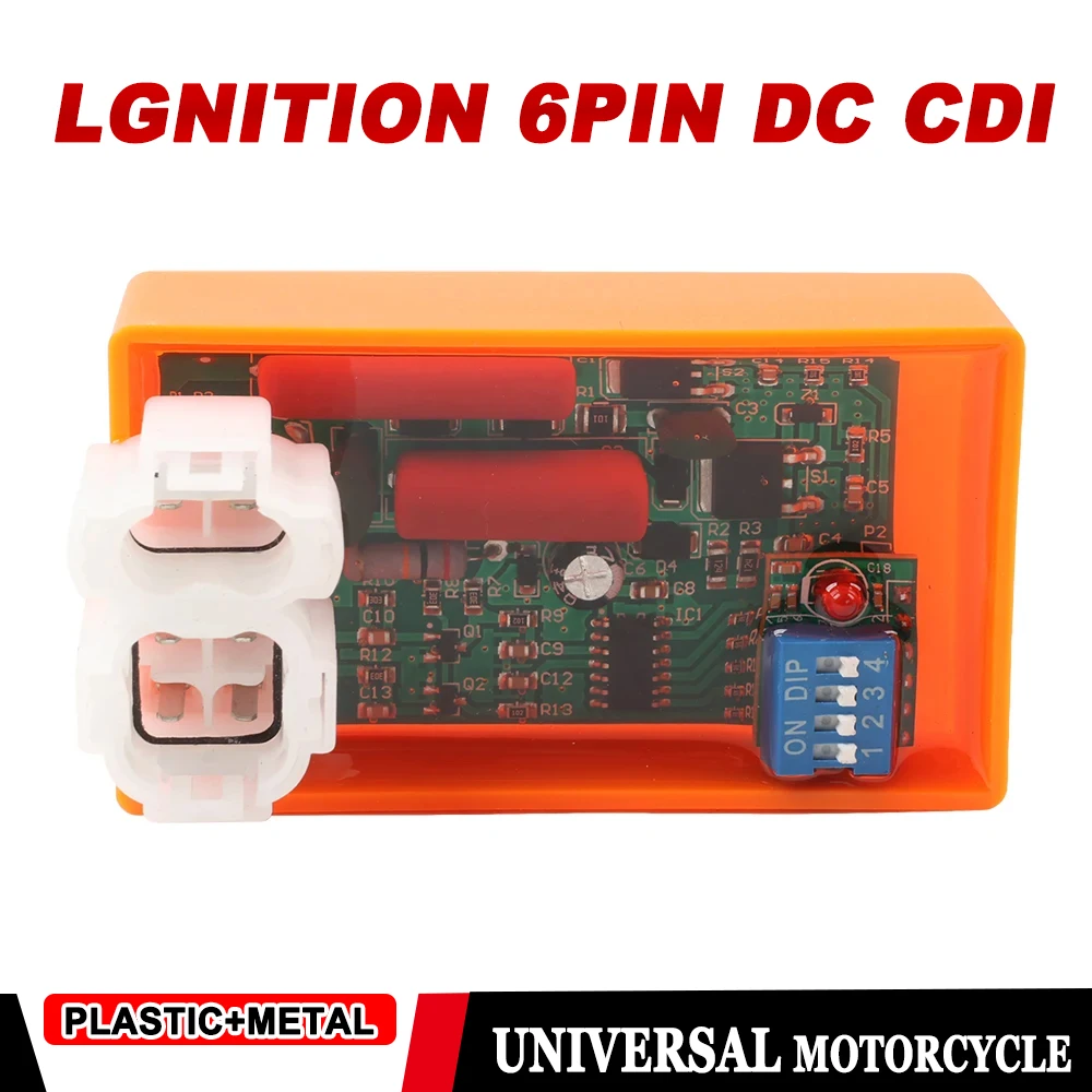 

6-контактный разъем Dc Cdi для гоночных скоростей Dark Thunder 250 Gy6 150Cc Zanella150 Rx Z6 2017 Бера Br200Rr Dt200 Crossmax250 Racing