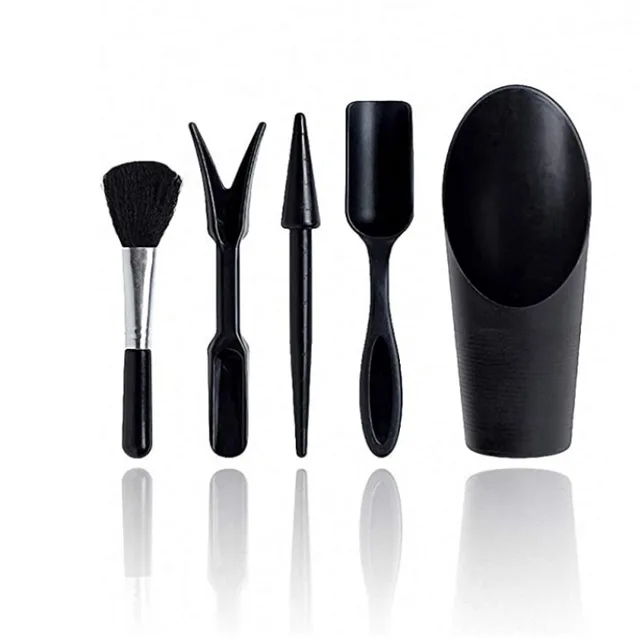 5pcs black
