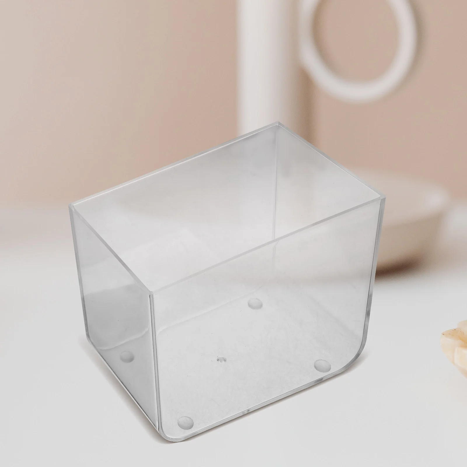 Small Tank No Lid Fish Tank Betta Fish Small Aquarium Square Bowl