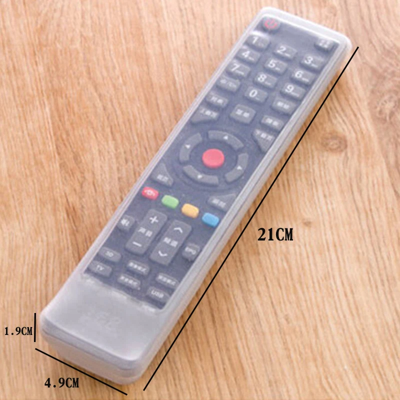 Description Picture 5 of itemUniversal Waterproof Silicone TV Remote Control Cover Clear Shrink Film TV Remote Control Protective Case Dust Proof Cover