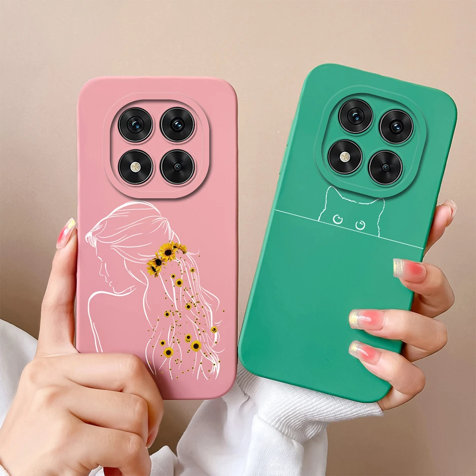 Fashionable Soft Liquid Silicone Phone Case for Xiaomi Redmi Note 14 Pro Plus