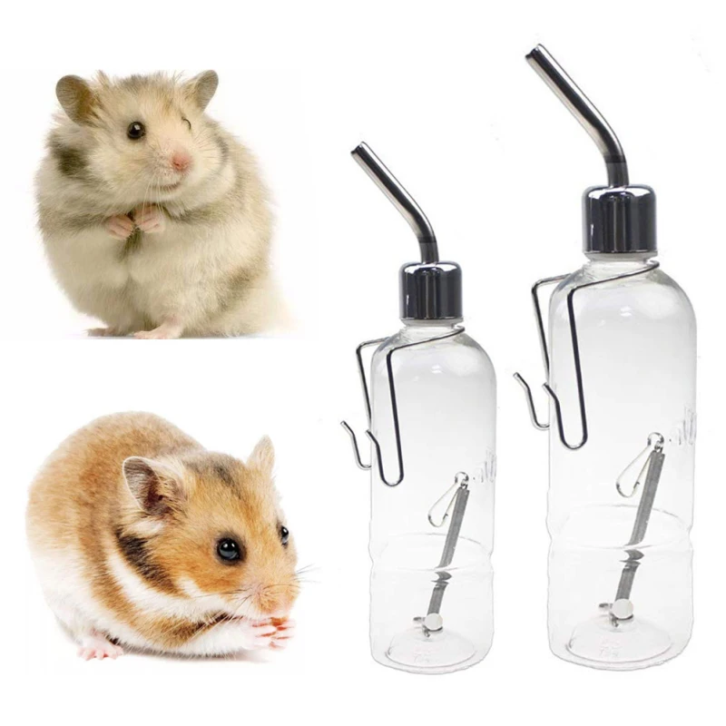 Convenient Hanging Water Bottle for Small Pets Drinking Squirrel Rabbit Hamster Parrot Bird Guinea Pig Dispenser Pet Supplie hamster water feeder small animal water bottle pet drinking bottle rabbit drinking bottle