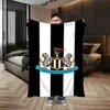 Microfiber Bedding Newcastle United Designer Blanket for Sofas Cobija Fluffy Plaid Luxury Blankets and Throws Home Interior Sofa 1