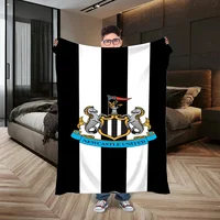 Microfiber Bedding Newcastle United Designer Blanket for Sofas Cobija Fluffy Plaid Luxury Blankets and Throws Home Interior Sofa 1