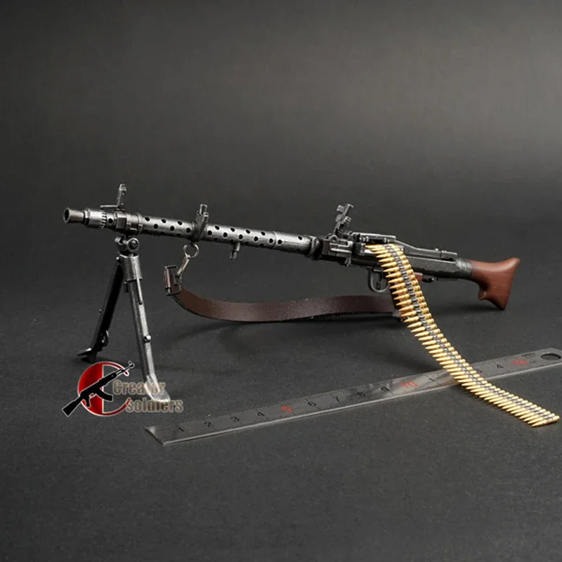 

1/6 масштаб MG34 пулемет пластиковая модель фигурки солдат Второй мировой войны модель оружия для 12-дюймовой фигурки не может стрелять