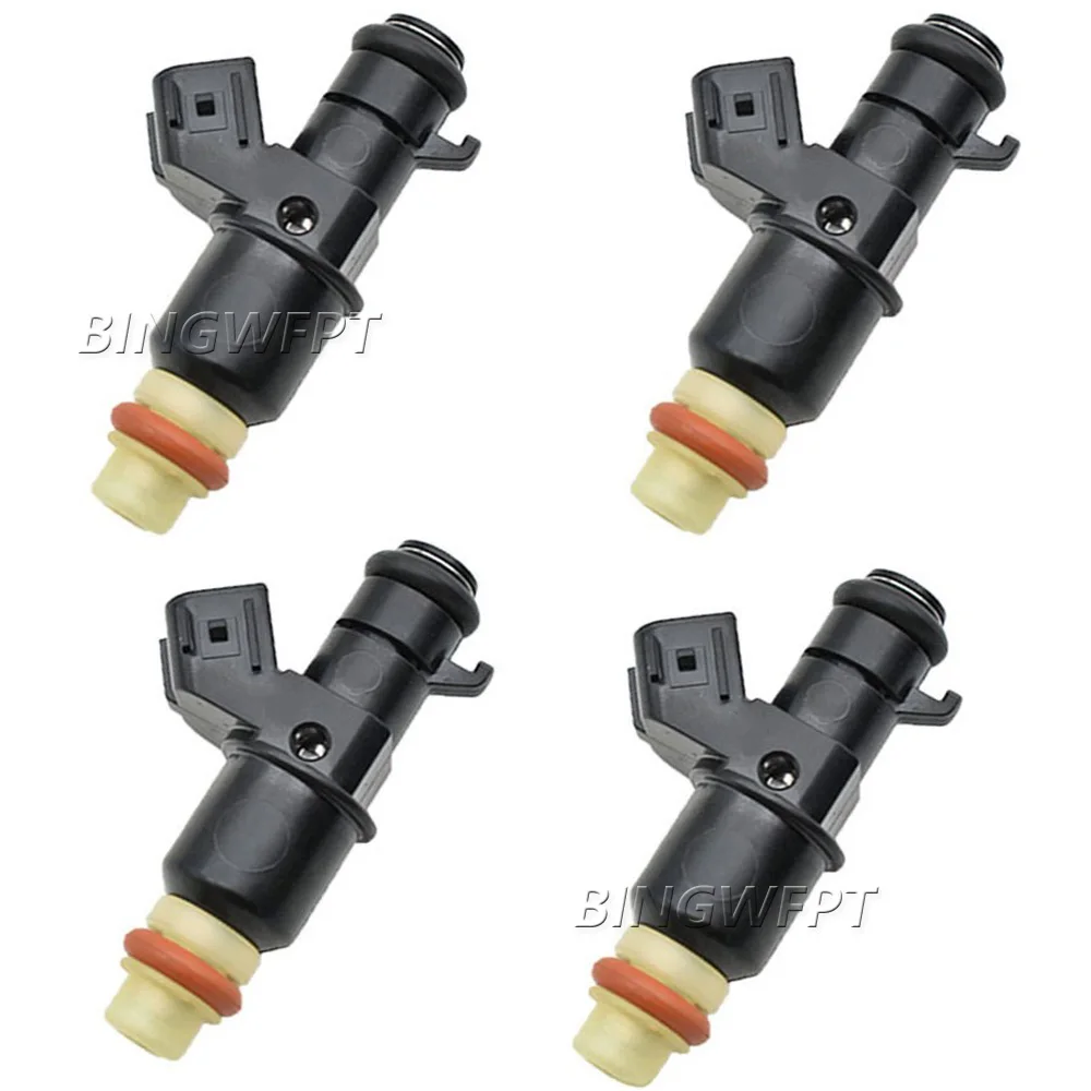 Genuine 4Pcs Fuel Injectors 16450-PWC-J01 16450 PWC J01