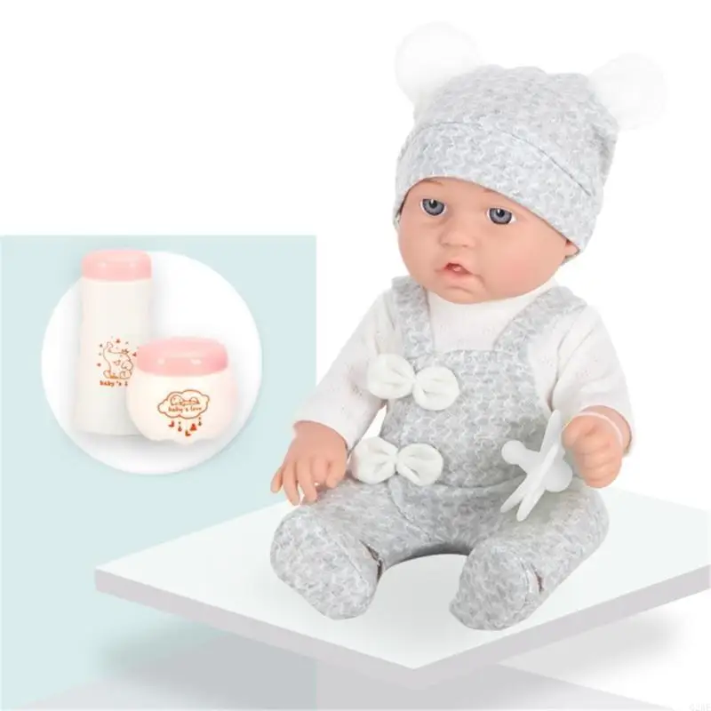 G2AE 30cm Rebirth 움직이는 팔과 다리가 있는 현실적인 소녀 인형 수제..