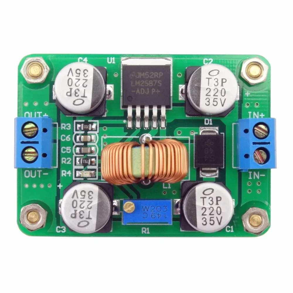 

NEW LM2587 3.5-30V to 4.0-30V DC-DC Step Up Booster Converter Voltage Regulator For arduino Board Module