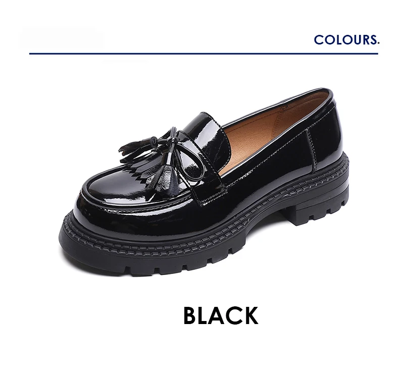 GRWG Black Platform Women's Loafers Casual Ladies Pumps Shoes 2022 Trend Spring Summer Design Luxury Heels Woman Shoes clear heels shoes