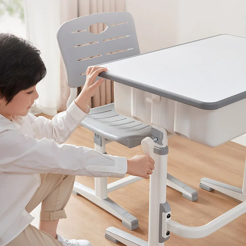 School Tables Elementary Desk Child Table Chair Set Furniture Children Classroom Kids Study Room Childrens Small Supplies