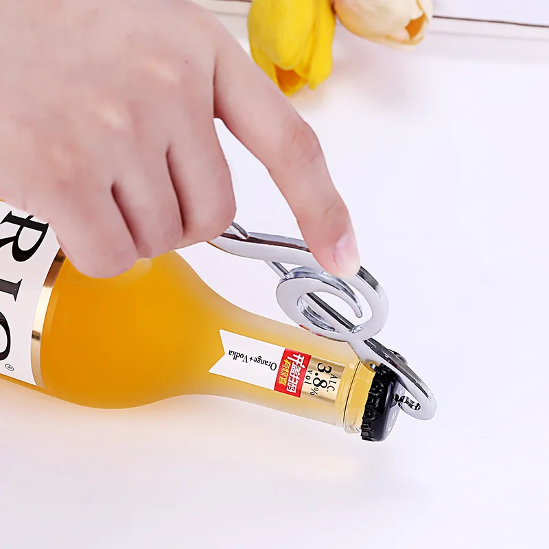 

Music Note Personalized Bottle Opener Wedding Stainless Steel Beer Opener Abridor De Garrafa Cerveja Bar Tools Kitchen Gadgets