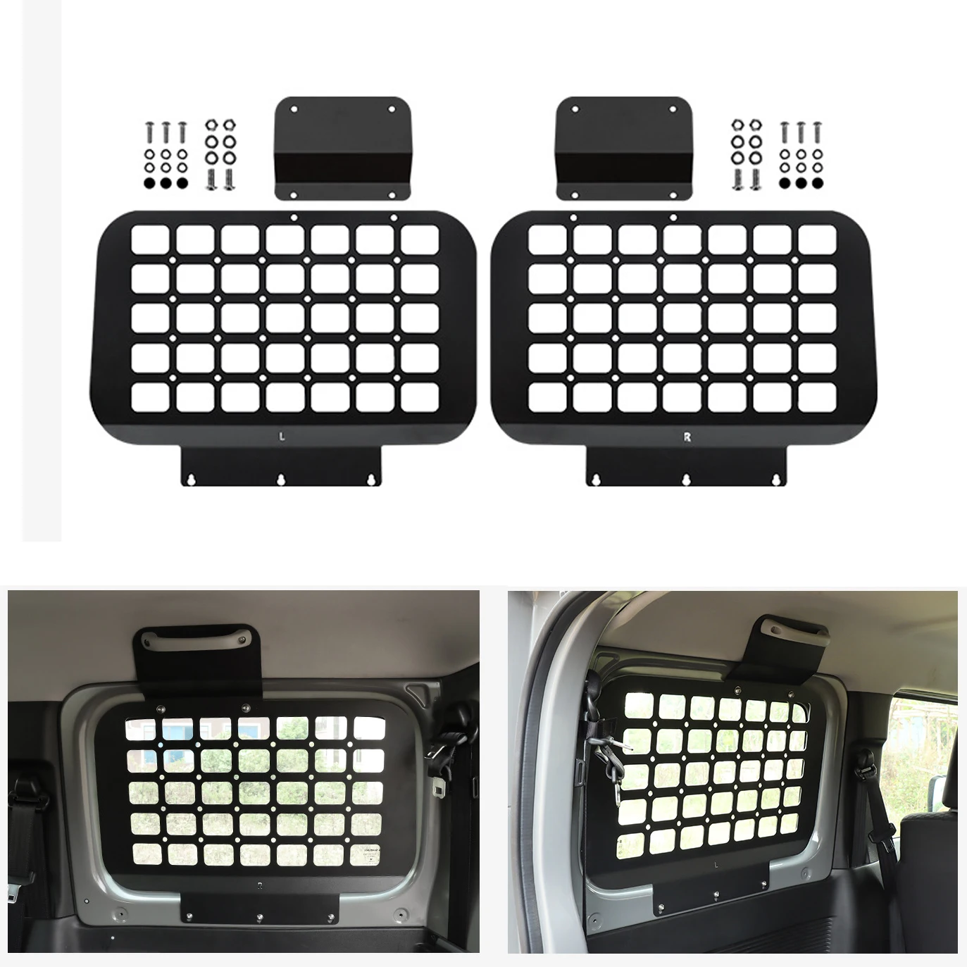 1 Paio Di Staffe Per Lunotto Posteriore In Ferro Per Auto Tavolo Pieghevole Per Finestrino Laterale Per Suzuki Jimny Jb74 Jb64 2019 2020 2021 2022 202