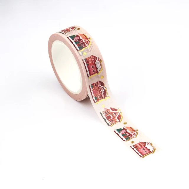 Christmas Paper Diy Washi Tape  Christmas Washi Adhesive Tape - Christmas  Masking - Aliexpress