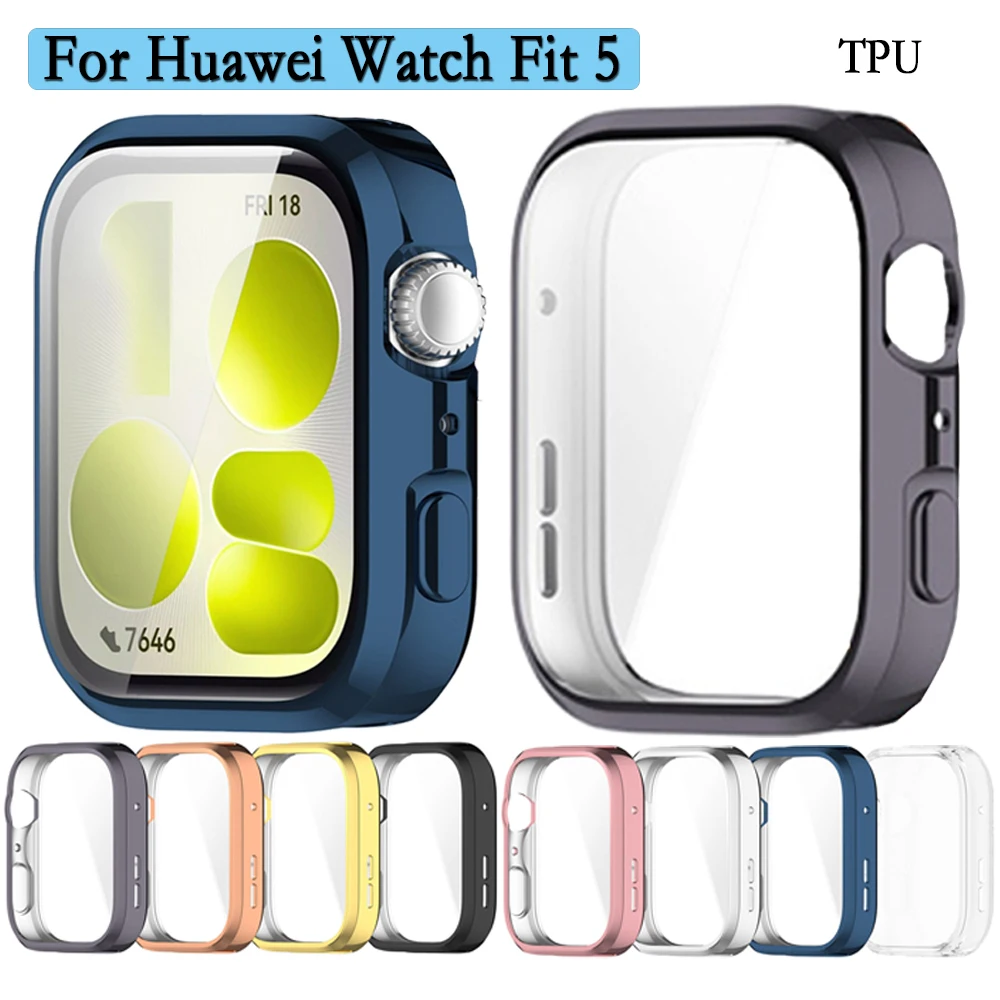 TPU Full Cover with Screen Protector - Soft and Durable Shell