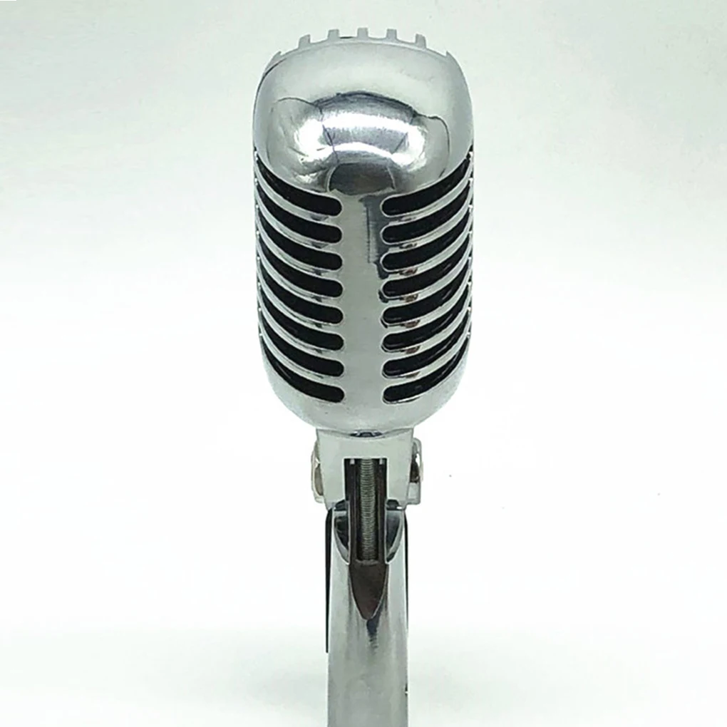 

Динамический микрофон, винтажный портативный микрофон для бара, клуба, ночного клуба, выступления на сцене, разговора, электрические аксессуары