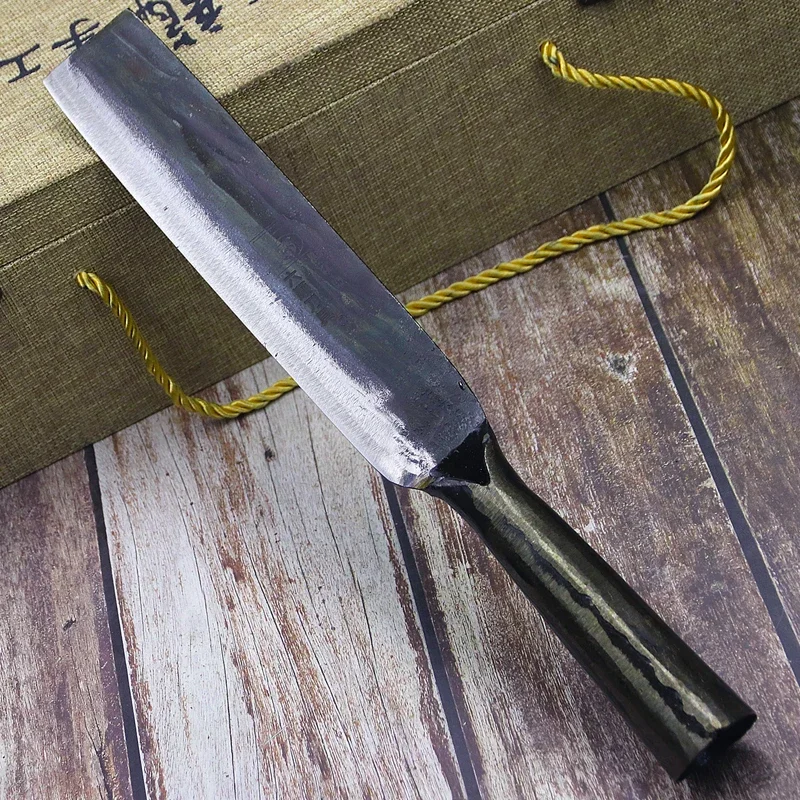 Japanese spring steel forging wood knife Farm knife fishing knife