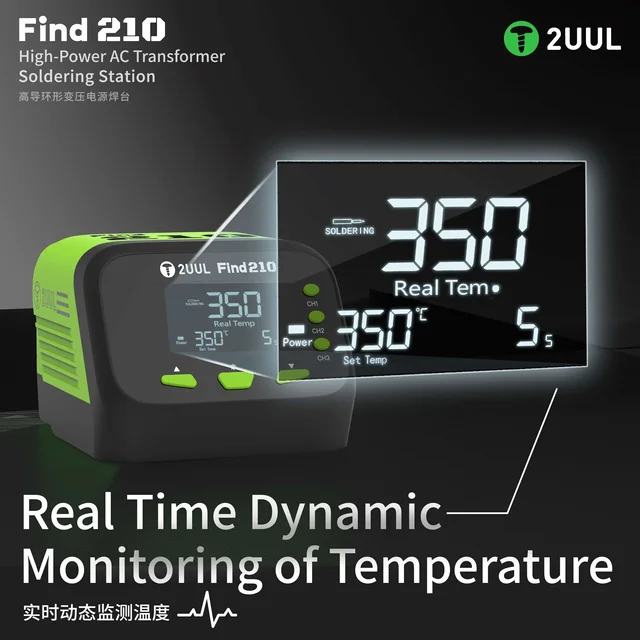 كاوي لحام 2UUL Find 210 (60W) لسنون C210 الدقيقة 4