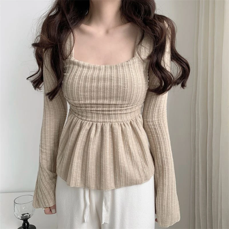 Polo Shirt Women Korean