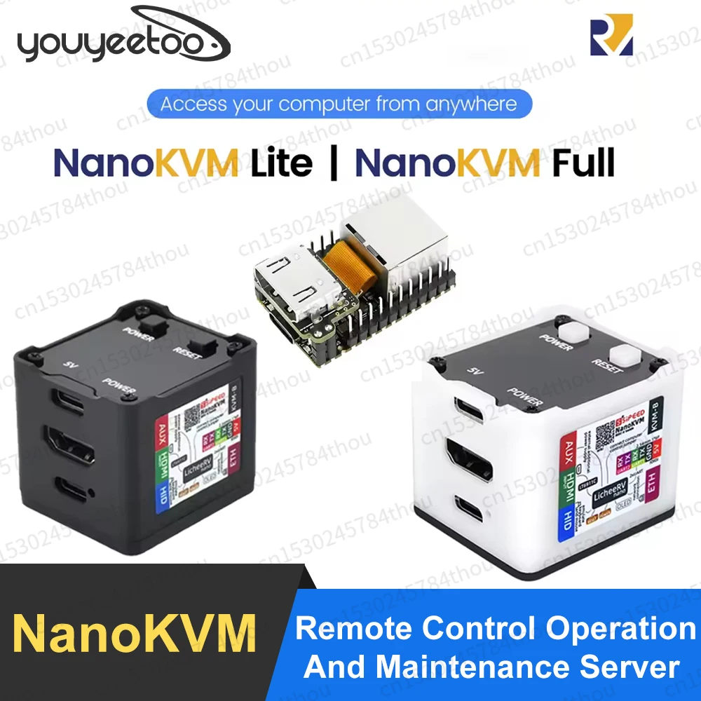Remote Control Server Raspberry Pi Single Board Computer Sipeed NanoKVM PiKVM Mini Remote Control Server HDMI Raspberry Pi Remote Serial Port