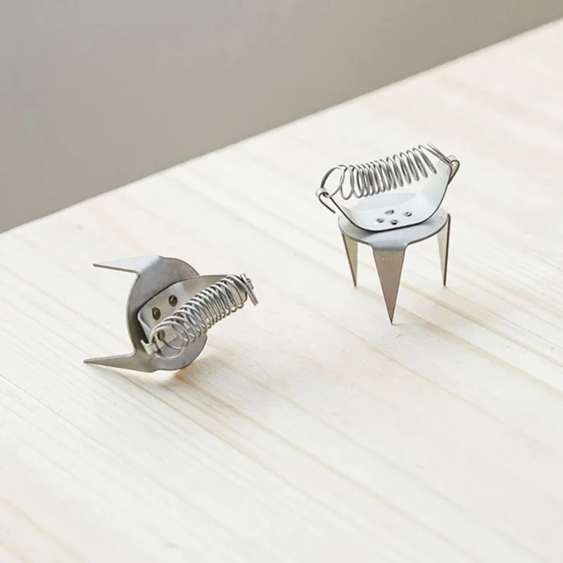 Pottery Glaze Tools Fingertip Dip Glaze Clip Stainless Steel Clip DIY Tea Cup Ceramic Coloring And Glazing Tool