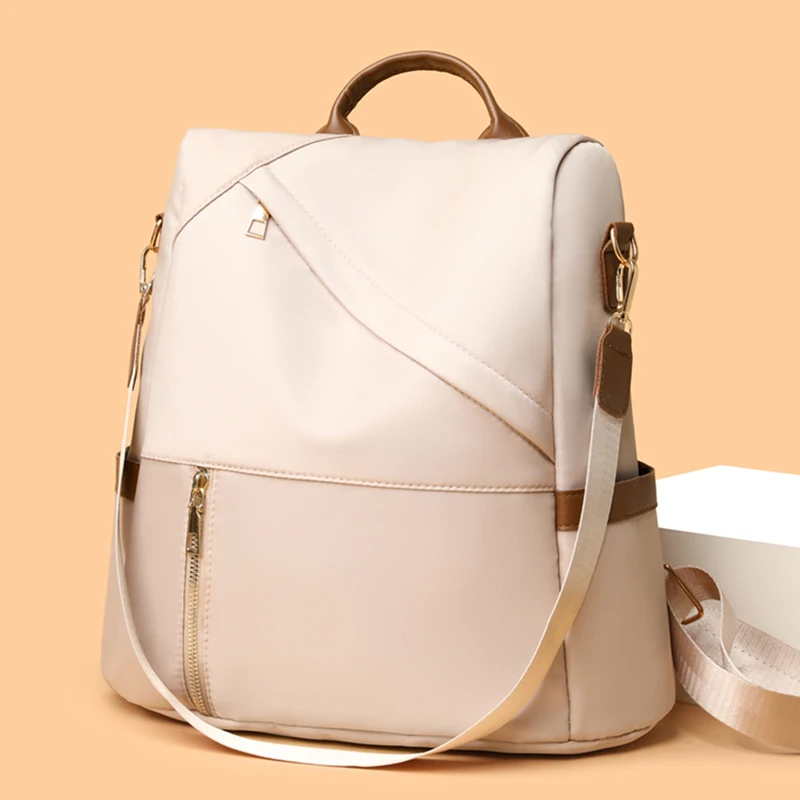 Fashion backpack, travel backpack, convertible shoulder bag design, work bag, minimalist design, adjustable shoulder strap