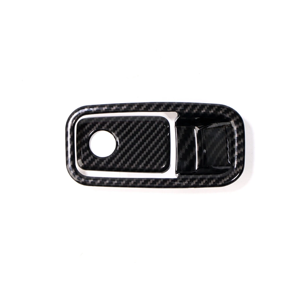 Co-Pilot Passenger Storage Box Switch Decorazione Copertura Adesivi Trim Per Ford Bronco 2021 2022 ,Abs Fibra Di Carbonio
