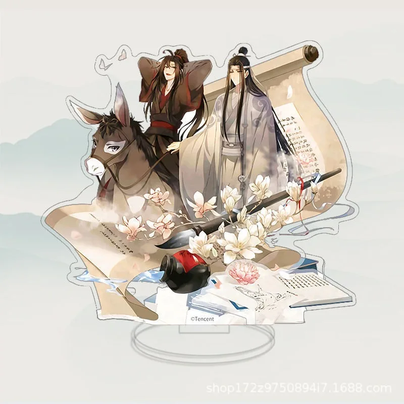 Акриловая подставка Mo Dao Zu Shi Wei Wuxian Lan Wangji Danmei аниме периферийный Настольный дисплей MDZS коллекционные аксессуары для декора комнаты